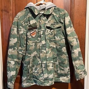 Boys Camo Jacket